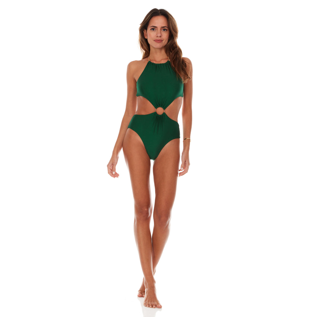 Shiny Green One Piece